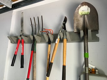 Garden Tools Including Shovel, Rake And More