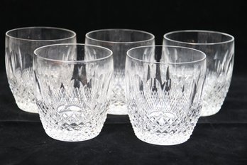 Five Waterford Colleen Tumbler Glasses