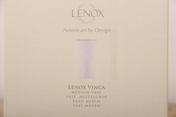 Lenox Vinca Medium Vase New In Box