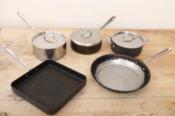 5 Piece All Clad Pots And Pans