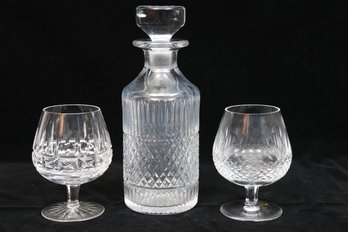 Waterford Crystal Mismatch Drinking Glasses And Decanter