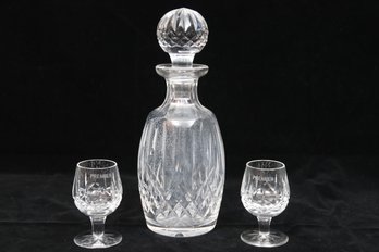 Decanter With Waterford Glasses