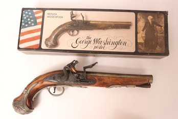 Replica Wood Stock George Washington Pistol