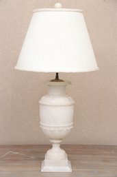 Marble Lamp With Custom Shade