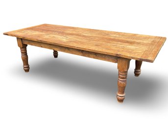 French Farmhouse Plank Dining Table