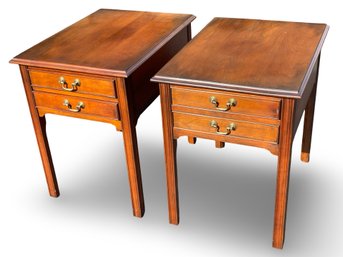 Stickley Furniture Cherrywood End Tables