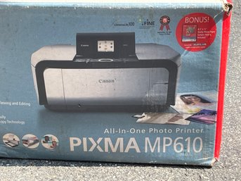 Canon 'PIXMA MP610' All-in-one Photo Printer In Original Box