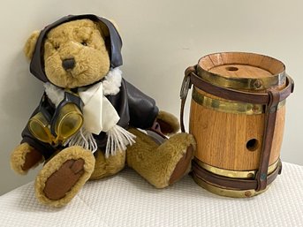 Teddy Bear With Barrel