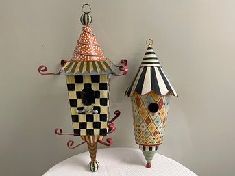 MacKenzie-Childs Pagoda Bird Houses