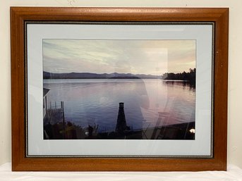 Lake George Framed Photography Print