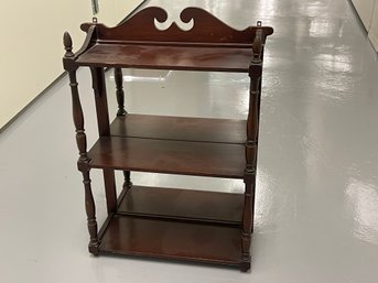 Mahogany Wall Shelf