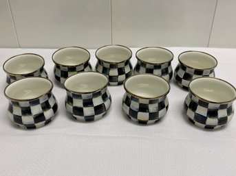 MacKenzie-Childs 9 Piece Cup Set