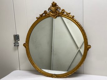 Carved Gold Wall Mirror