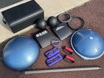 Assortment Of Exercise Equipment