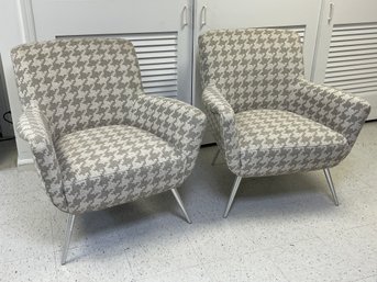 Room & Board Nichols Accent Arm Chairs - A Pair