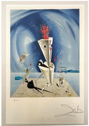 Salvador Dali (1904 - 1989) Apparatus And Hand Pencil Signed E.A.