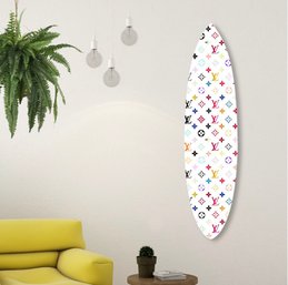Louis Vuitton Acrylic Surfboard By Oliver Gal
