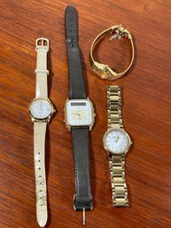 Collection Of Vintage Watches Including Timex, Anne Klein, Citizen