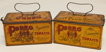 Pedro Tin Tobacco Boxes