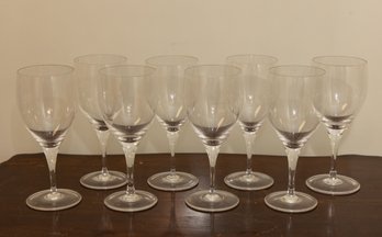 Set Of 8 Tiffany & Co Wine Glasses