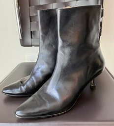 Manolo Blahnik Black Boots Size 9