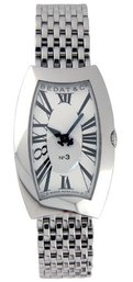 Bedat & Company Ladies' NO. 3 Silver Dial Steel Watch Refernce 384
