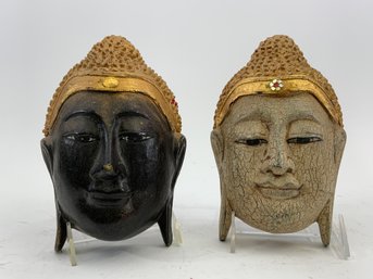 Thai Buddha Head Carvings