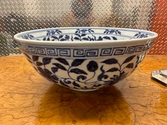 Blue And White Porcelain Bowl