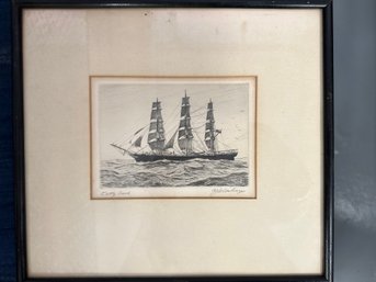 Cutty Sark Boat Print