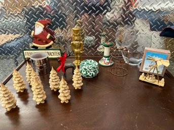 Christmas Candles And Decor