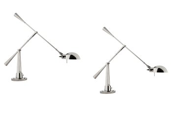 Two Ralph Lauren Home Equilibrium Table Lamps