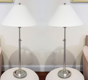 Restoration Hardware Pair Lamps