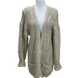 Donna Karan Knit Cardigan Sweater