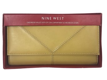 Nine West Camel Faux Leather Wallet New In Box