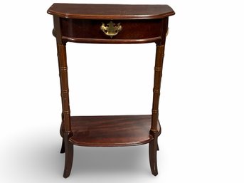 Thin Mahogany Console Table