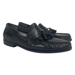 Mens Nunn Bush Black Tassel Loafers Shoes Size 12M