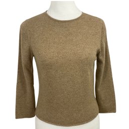 Oscar De La Renta Cashmere Sweater Size S