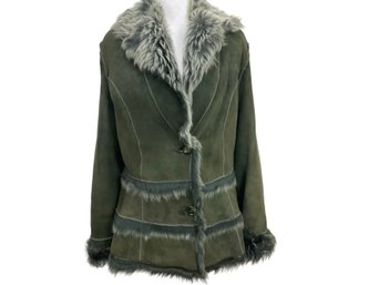 Reversible Fur And Suede Jacket