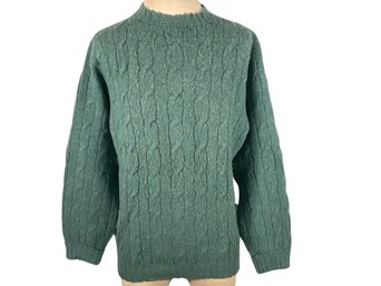 Vintage Burberrys Cable Knit Sweater