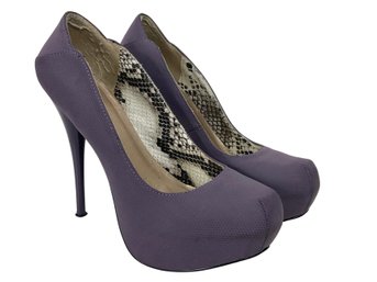 Quipid Purple Platform Heels Size 8