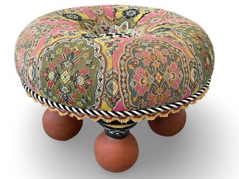 MacKenzie-Childs Foot Stool (2 Of 2)