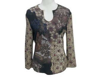 Michelle Nicole Embellished Top Size L