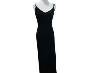 Tobi Black Slip Gown Size M