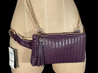 INC Convertible Belt Bag - Purple