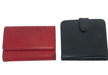 Pair Of Coach Leather Wallets