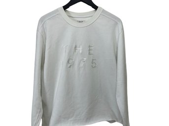 The 1975 White Crewneck Sweatshirt Size M