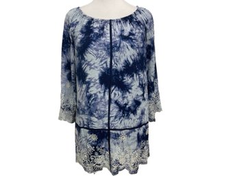 Romeo & Juliet Couture Blue Dress Size L