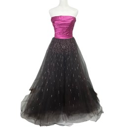 Amazing Oscar De La Renta Tulle Gown & Strapless Top New With Tags