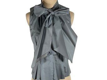 Harry Action For Party Collectibles At Bergdorf Goodman Grey Sleeveless Top - Size 4