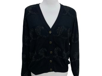 Vintage Matsuda Black Cardigan Sweater